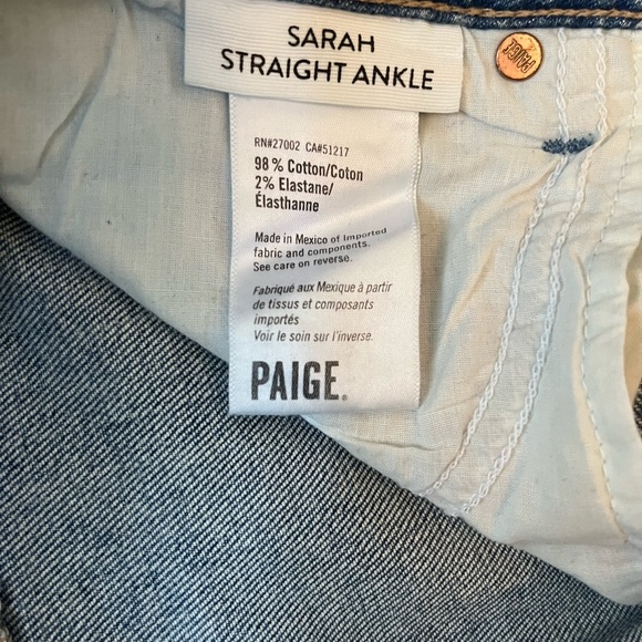 Paige Sarah Straight Ankle - Picture 4 of 8